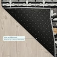 thumbnail image 5 of Addison Rugs Chantille Indoor/Outdoor Transitional Damask Black Machine Washable Rectangle Rug, 10' x 14', 5 of 8