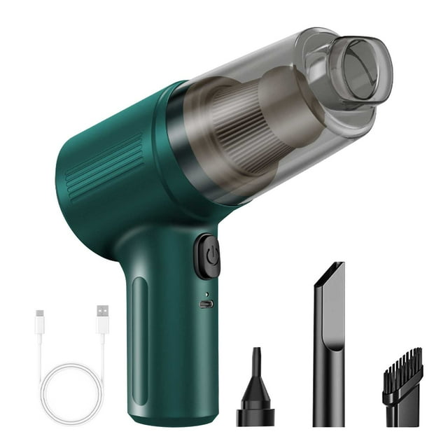 Wzzjkit Vacuum Cleaner, Car Vacuum Cleaner Wireless Multifunctional Handheld Portable Car with Vacuum Cleaner High-power Mini Suction Blowing, Vacuum Cleaners for Home