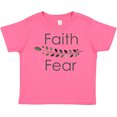 thumbnail image 3 of Inktastic Faith over Fear with Laurels Boys or Girls Toddler T-Shirt, 3 of 5