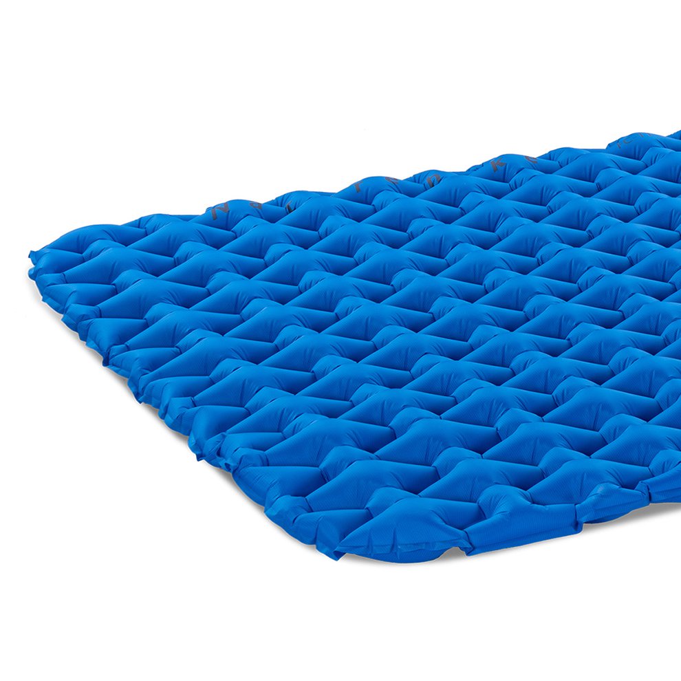 Outdoor Inflatable Two People Sleeping Pad Camping Cushion Air Bed Mat