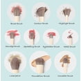 thumbnail image 2 of Makeup Brushes Premium Foundation Powder Concealers Eyeshadows Makeup Brush Set-Creamy White, 2 of 4