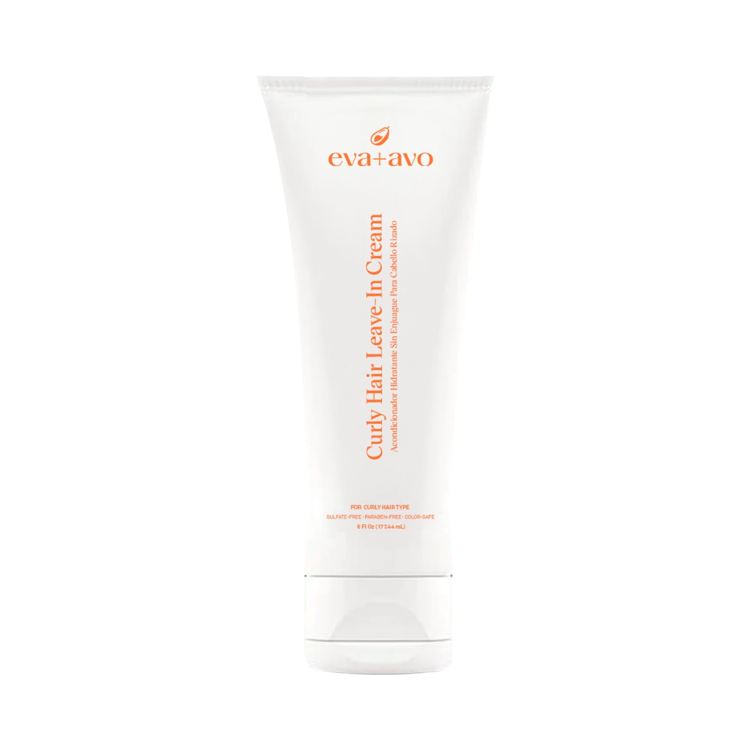 Eva Avo Curly Leave-In Cream, Detangling & Hydrating, 6 fl oz