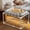 34 x 26 x 20 Inch, variant on Bedside Cosleeper Bed - Height Elevated Bed with Bloster Extension Attached to Human Bed Window Perch Bedside Lounge Elevated Bed with Pillow (26 x 20 x 20 Inch)