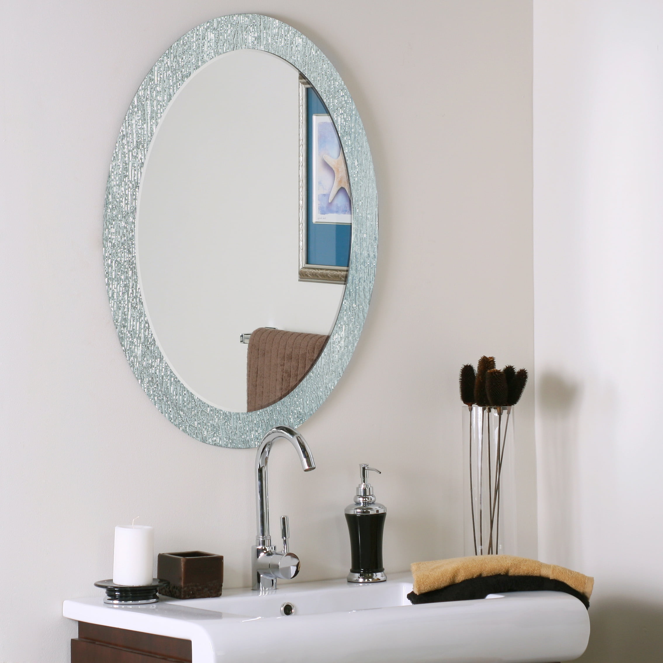 Molten bathroom mirror (Oval) - Walmart.com - Walmart.com