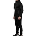 thumbnail image 2 of Men's Tracksuit Set Camouflage Sweatshirt Jogger Sweatpants Solid Patchwork Warm Sports Suit, 2 of 3