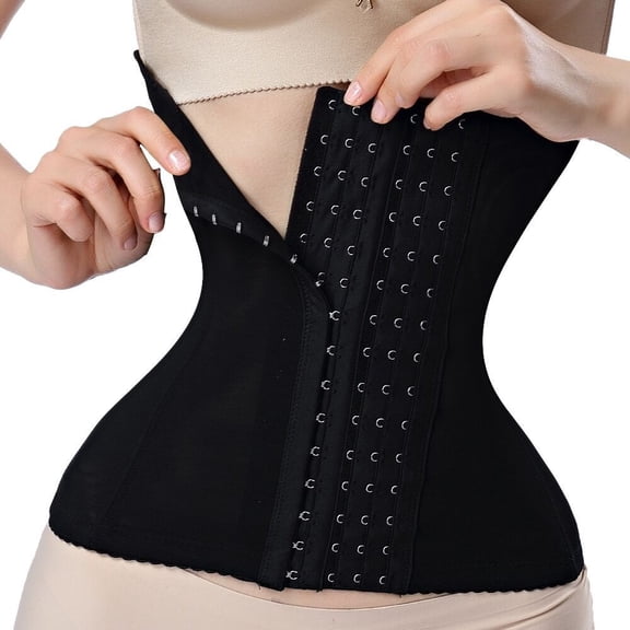 Waist Trainer for Women Corset Shapewear Tummy Control Slimming Body Shaper Girdle Waist Cincher Belly Band（L）
