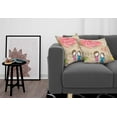 thumbnail image 3 of Ambesonne Love Throw Pillow Cover 2 Pack, 6 Years Together Words, 20", Multicolor, 3 of 5