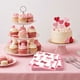 thumbnail image 4 of Servilletas de lazo (20 unidades) | Servilletas de papel desechables de colores para baby showers, despedidas de soltera y fiestas de cumpleaños | Decoraciones para fiestas con temática de lazos de, 4 of 6