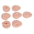 thumbnail image 4 of Soft Silicone Ear Model, Professional 1:1 Human Ear Mouth Nose Eye Tongue Navel Model Display Props 3D Teaching Tools  Fake Body  Practice Parts With Display Rack, 4 of 8