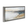 thumbnail image 3 of Stupell Industries Coastal Warmth Abstraction Gray Framed Floater Canvas Wall Art design by Hannah Dawson, 14 x 31, 3 of 9
