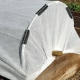 thumbnail image 5 of Uxcell 1" 25mm Greenhouse Clamp Greenhouse Snap Clip Plastic Tube Clip 20 Pack Black, 5 of 5