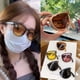 thumbnail image 2 of Gafas de sol plegables Gafas de sol para hombres y mujeres Moda Street Sun Gafas de sol para hombres y mujeres, 2 of 6