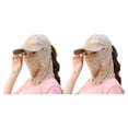 thumbnail image 2 of Greeniant Sombrero de con protección para el cuello para mujer, sombrero de sol multifunción , sombrero de verano para mujer, gorra con visera Type2 NO2, 2 of 6