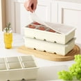 thumbnail image 4 of SXcggal Large Cube Storage Refrigerator Artifact Silicone Easy To Use (6 Grids) Healthy Unbreakable Multitaskig Cookware, 4 of 8