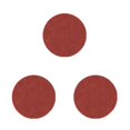 thumbnail image 4 of relayinert 10 Pcs 100mm 180 Grains Papier de Verre Polissage Disques de Papier Outils de Broyage Ronds Rouges pour 4 Pouces 1000 mesh 3Ensemble, 4 of 6
