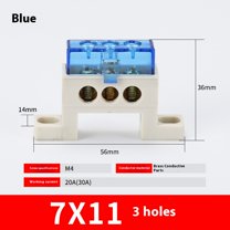 5Pcs Brass Terminals, Distribution Box Terminals, Dustproof Cable Connectors