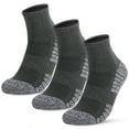 thumbnail image 1 of Calcetines 3 pares de calcetines de senderismo acolchados para hombre para deportes al aire libre informales de algodón para senderismo senderismo y caminar, 1 of 7