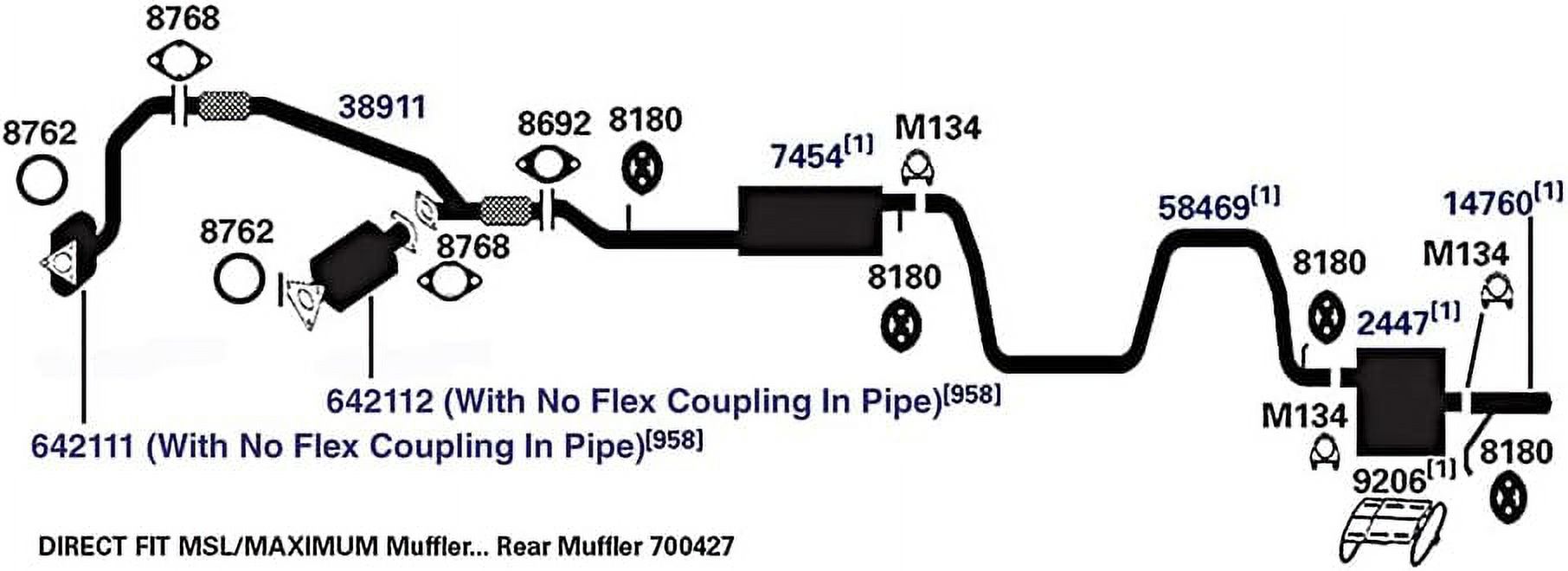 AP Exhaust Exhaust Pipe Gasket Fits select: 2008-2009 SUBARU OUTBACK, 2005-2009 SUBARU LEGACY