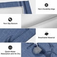 thumbnail image 5 of Navy Blue Anchor Outdoor Rug for Patio/Deck/Porch, Non-Slip Large Area Rug 3 x 5 Ft, Coastal Summer Beach Nautical Buralp Indoor Outdoor Rugs Washable Area Rugs, Reversible Camping Rug Carpet Runner, 5 of 8