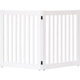 thumbnail image 1 of Dynamic Accents DA201 32 in. Highlander Series Solid Wood Pet Gate, White - 2 Panel, 1 of 1