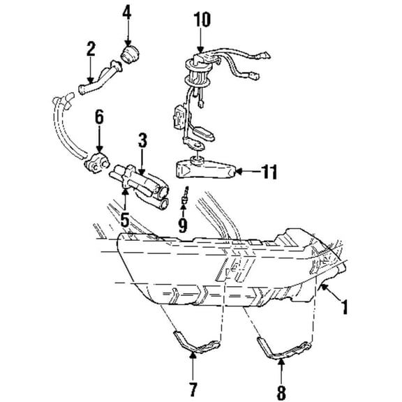 GM 19153722 Module Asmf/Tnk F/Pmp (Sender & Pump)