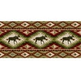thumbnail image 2 of Mayberry Rug CC10520 20X44 20 x 44 in. Cozy Cabin Yukon Printed Nylon Kitchen Mat & Rug, Multi Color, 2 of 5