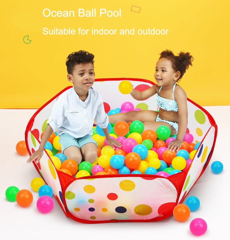 Portable Kids Outdoor Indoor Play Game Ocean Ball Pit Pool Children Toy Tent New 