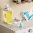 thumbnail image 3 of Hordely 61OZ Laundry Detergent Dispenser Container, 2 Pack Liquid Laundry Dispenser, Plastic Detergent Dispensers for Laundry Powder/Fabric Softener with Labels/Tray, Clear, 3 of 6