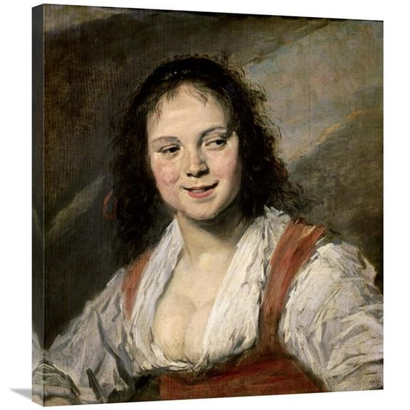 30 in. Gypsy Girl Art Print - Frans Hals