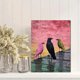 thumbnail image 2 of Qisvanset 12x16 Inch Tortoiseshell Cat Eyes Canvas Print Wall Art, 2 of 5