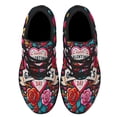 thumbnail image 2 of Happy Galentine's Day Shoes Sneakers Black Size 9, 2 of 7