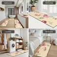 thumbnail image 5 of Pioneer Flower Floral Print Pattern Kitchen Rugs Sets Of 3,Kitchen Runner Rugs Non Skid Washable,Decorative Kitchen Floor Mats for Kitchen,Sink,Laundry,17"x30"+ 17"x47" + 17"x59", 5 of 6