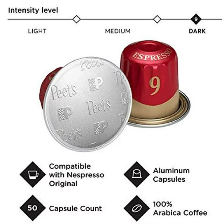 50 capsules compatibles Nespresso® Pro - Gimoka Intenso