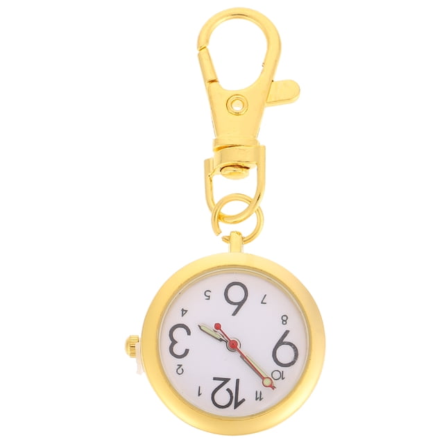 Alloy Nurse Watch Practical Pocket Watch Creative Hanging Watch with Keychain