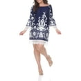 thumbnail image 3 of White Mark Women's Plus Size Uniss Dress, 3 of 7