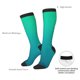 thumbnail image 4 of Balery Green Turquoise Teal Calcetines novedosos Calcetines deportivos Calcetines hasta la rodilla Calcetines de algodón Calcetines originales y geniales, 4 of 6