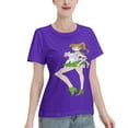 thumbnail image 2 of T-Shirt Basique à Manches Courtes pour Femmes Sailor Moon Makoto Kino, 2 of 6