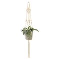 thumbnail image 2 of 2 Pcs Suspensions Macramé pour Plantes Intérieur Extérieur Panier Suspendu, 2 of 5