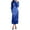 Dark Blue Dress for Women, variant on Ygbgbb Women's High-end Pleated Waist Cinching Strap Design Evening Dress Dress (Dark Blue,XXL)