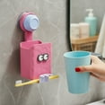 thumbnail image 5 of Fufafayo under $5 Suction Cup Toothbrush Holder, Drill-Free Wall Shower Holder for Toothbrush, Toothpaste, Razor, Removable, Toothbrush Organizer for Bathroom Shower, 5 of 6