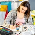 thumbnail image 5 of 80 Colored Pencils, Shuttle Art Soft Core Coloring Pencils with Coloring Book, Sketch Pad and Sharpener, Premium Color Pencils for Adult Coloring, Sketching and Drawing, 5 of 9