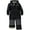 BLACK, variant on iXtreme Baby Boys' 1-Piece Snowsuit - black, 24 months