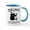 White/Blue Inside, variant on CafePress - DRUMS - 11 oz Ceramic Mug - Novelty Coffee Tea Cup