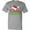 AC-Heather Grey, variant on Daddy Claus with Christmas Santa Hat and Snowflakes T-Shirt