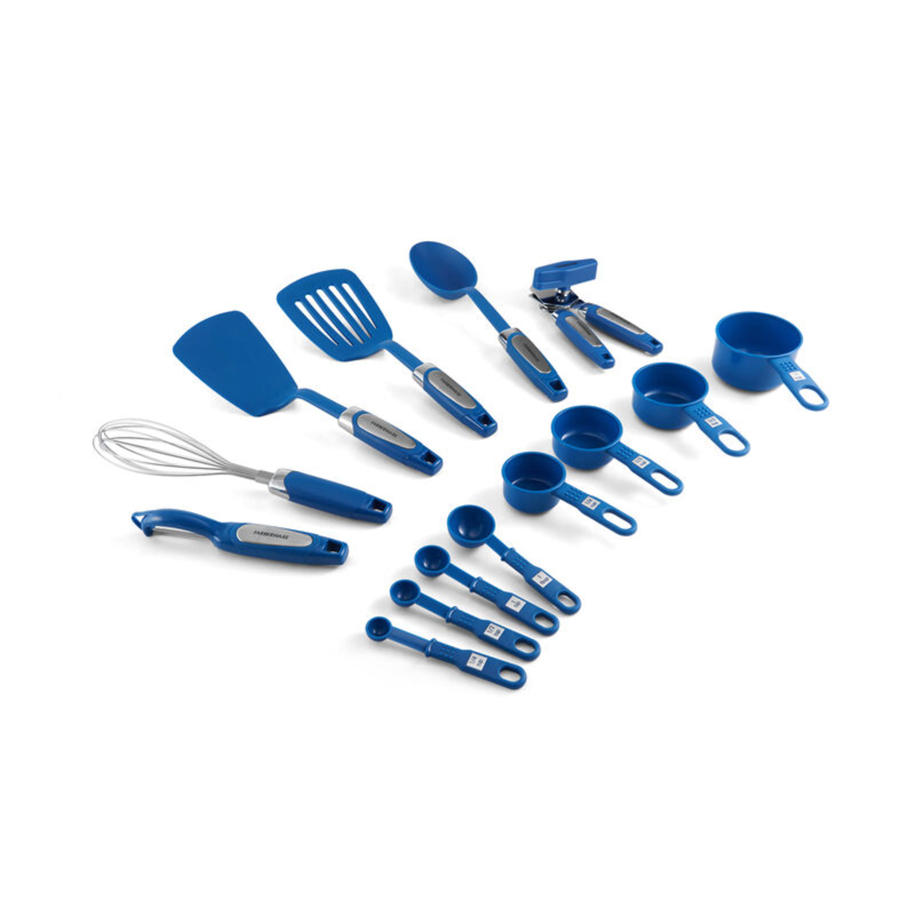 Farberware 5-piece Iridescent and Aqua Kitchen Tool and Gadget Set cooking  kitchen utensils set kitchenware gadget Spatula spoon - AliExpress