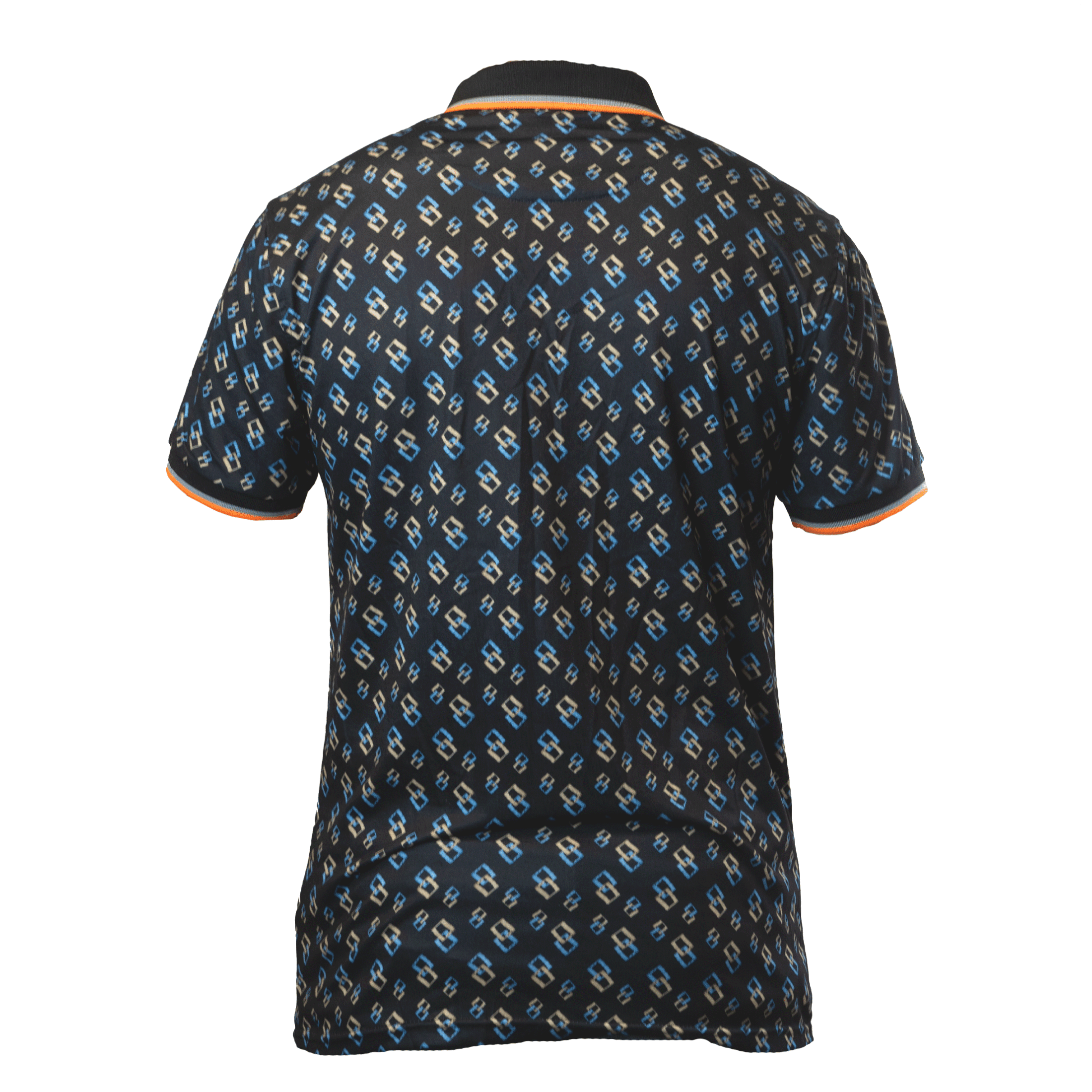 Riptide Medium Men's Collared Polo Casual Wear includes Buttons