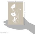 thumbnail image 4 of NobleWorks White Ink Florals - Sympathy Greeting Card with Envelope (4.63 x 6.75 Inch) - C8887ESMG, 4 of 5