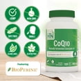 thumbnail image 3 of CoQ-10 (with BioPerine®) 100mg 120 Softgels High Absorption (Non-GMO) by Health Thru Nutrition, 3 of 6