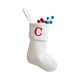 thumbnail image 2 of Medias navideñas tejidas Medias navideñas Letras bordadas pequeñas Medias navideñas tejidas Decoraciones colgantes para fiestas navideñas Decoraciones personalizadas para la temporada navideña, 2 of 4