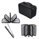 thumbnail image 4 of Estuche para lápices de gran capacidad para estudiantes, bolsa de almacenamiento de papelería con compartimentos, color macarrón, estuche multifuncional para lápices., 4 of 6
